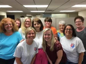 Part of the team from Weleski's Pittsburgh moving company