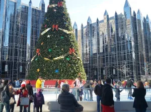 Christmas tree in pittsburgh