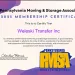 Weleski Moving & Storage is Proud to be a Member of Pennsylvania Moving and Storage Associates